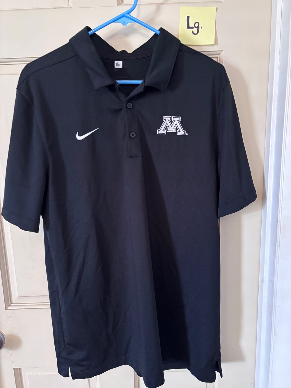 Nike Minnesota Gophers black polo